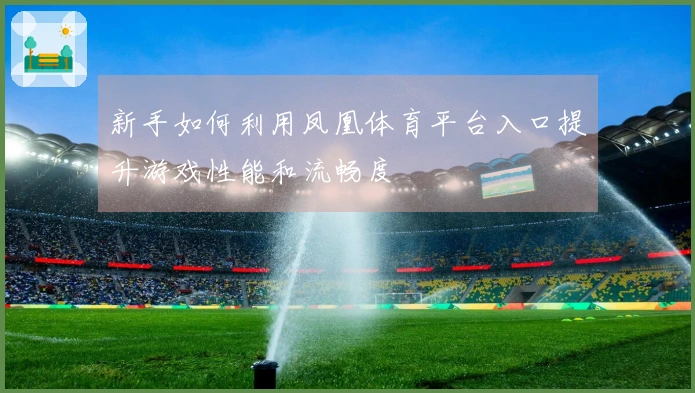 新手如何利用凤凰体育平台入口提升游戏性能和流畅度
