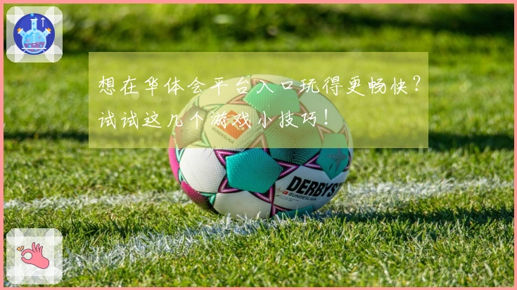 想在华体会平台入口玩得更畅快？试试这几个游戏小技巧！